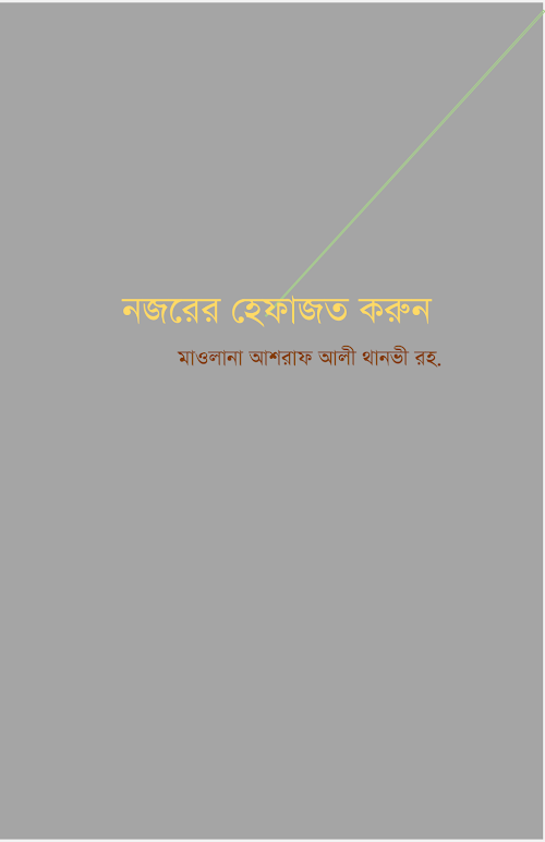 nazar hifazat PDF বই কভার
