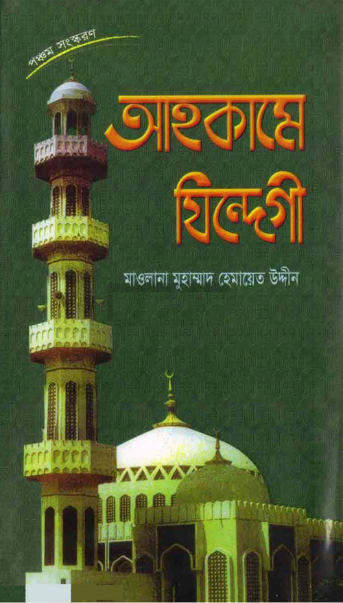 আহকামে জিন্দেগী ৬৫৬ PDF বই কভার