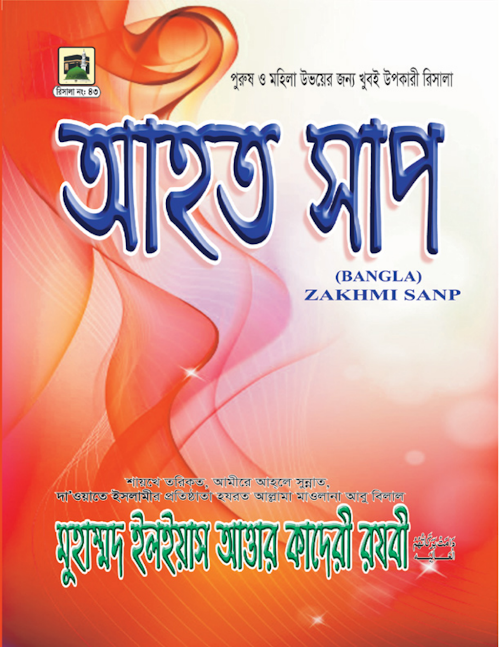 আহত সাপ PDF বই কভার