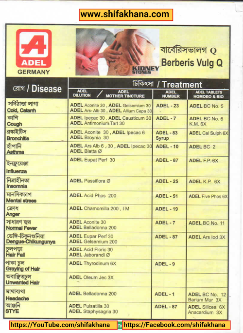 এডেল ০১ ৮৭ Five page homeo bio PDF বই কভার