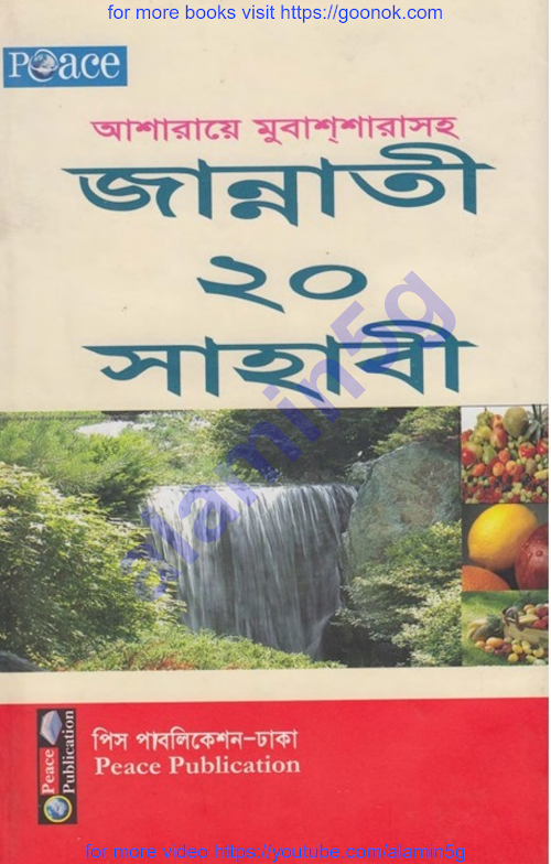 জান্নাতী ২০ সাহাবী নুরুল ইসলাম মনি PDF বই কভার