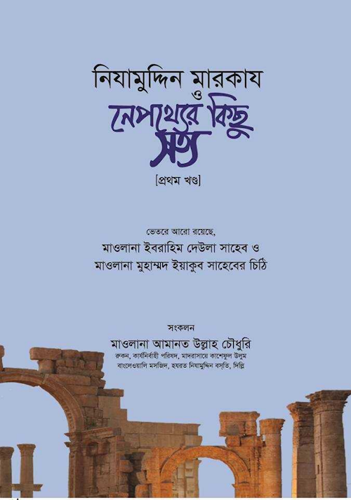 নিযামুদ্দিন মারকায ও নেপথ্যের কিছু PDF বই কভার