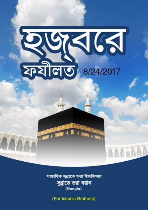 হজ্জের ফজিলত PDF বই কভার