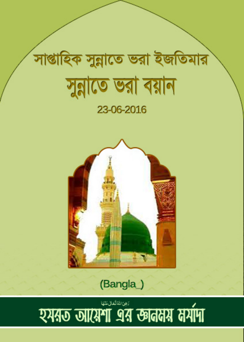 হযরত আয়েশা রাঃ এর জ্ঞানময় মর্যাদা PDF বই কভার
